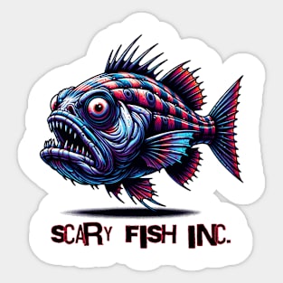 Deep Sea Terror Design Sticker